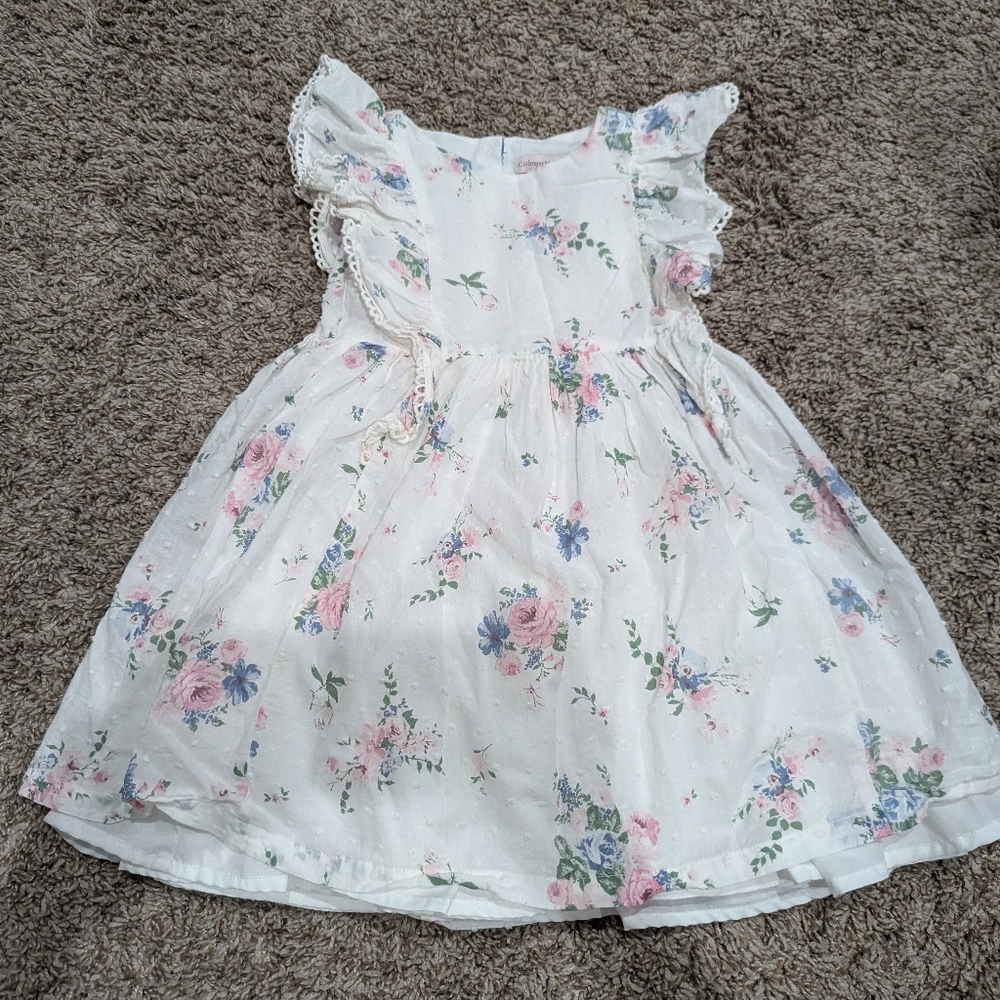 4t spring Easter floral dress
